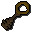 Brauner Bronze-Schlüssel