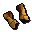 Goldene Bergbauhandschuhe