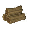 Teak-Scheite