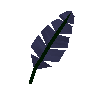 Blaue Feder