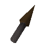 Bronze-Wurfmesser