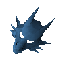 Blaudrachen-Maske