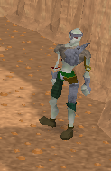 Vertrockneter Zombie