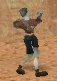 Vertrockneter Zombie