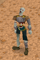 Vertrockneter Zombie