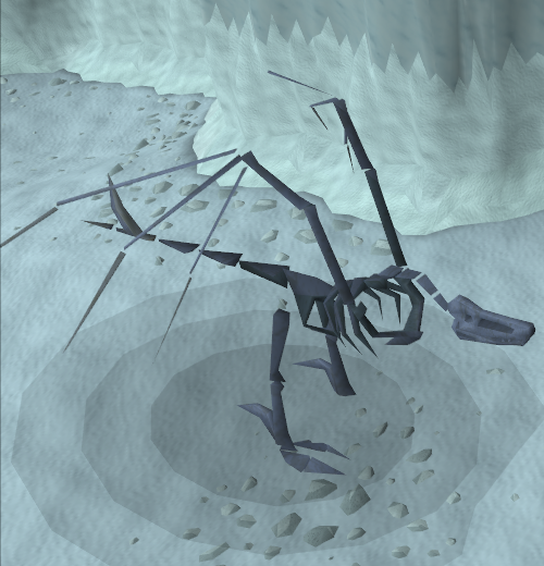 Skelett-Lindwurm