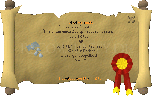 Abschlussbild: Ansichten eines Zwergs