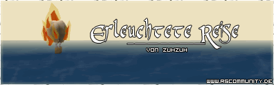 Banner: Erleuchtete Reise