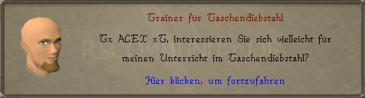 Trainer für Taschendiebstahl