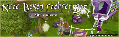 Banner: Neue Besen rühren gut