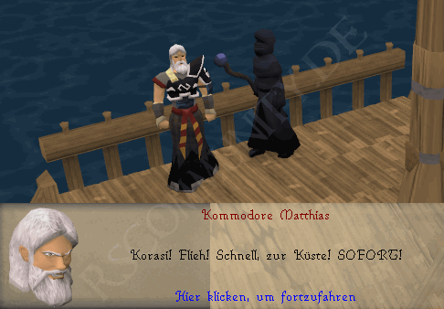 Der Kommodore und der Unbekannte