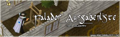 Banner: Falador Aufgabenliste