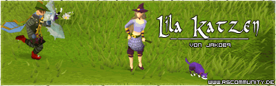 Banner: Lila Katzen