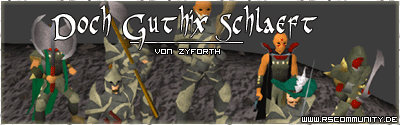 Banner: Doch Guthix schläft