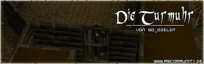 Banner: Die Turmuhr