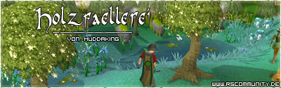 Banner: Holzfällerei