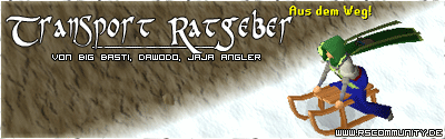 Banner: Ratgeber der Transportmöglichkeiten