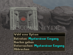 Mysteriöser Eingang