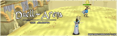 Banner: Die Duell-Arena