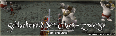 Banner: Schlachtfeld der Chaos-Zwerge