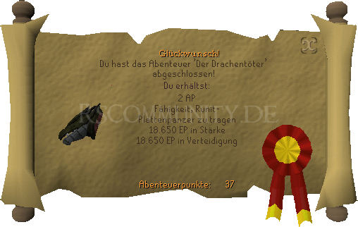 Abschlussbild: Der Drachentöter