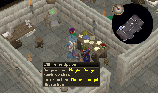Ansprechen: Magier Dougal