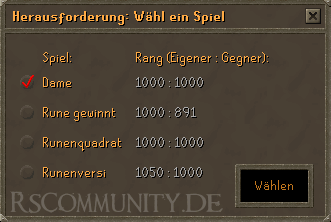 Herausforderung