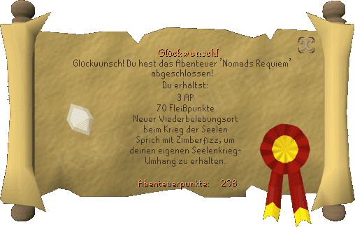 Abschlussbild: Nomads Requiem