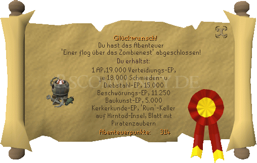 Abschlussbild: Einer flog über das Zombienest