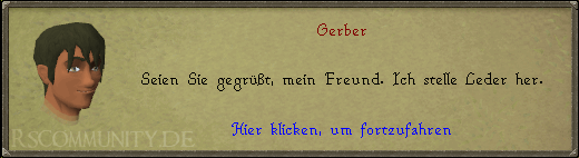 Gerber in der Gilde der Handwerker