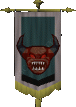 Rubindämonen Banner