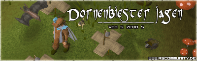 Banner: Dornenbiester jagen