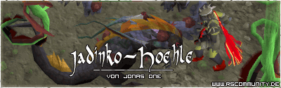 Banner: Jadinko-Höhle