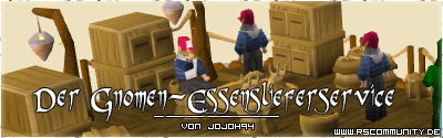 Banner: Gnomen-Essenslieferservice