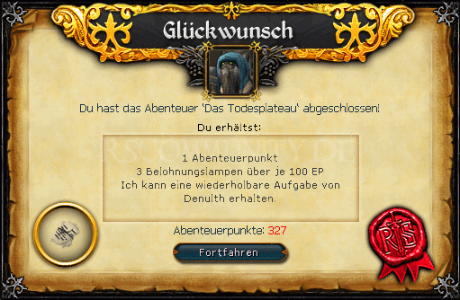 Abschlussbild: Das Todesplateau