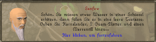 Tee-Zubereitung