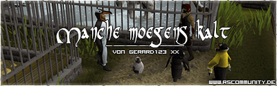 Banner: Manche mögen's kalt