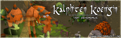 Banner: Kalphiten-Königin