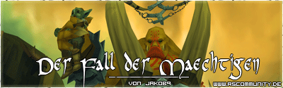 Banner: Der Fall der Mächtigen