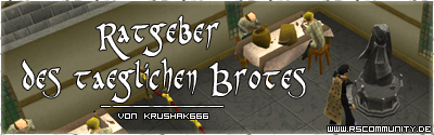 Banner: Ratgeber des täglichen Brotes