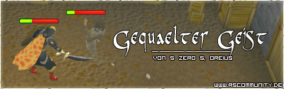 Banner: Gequälter Geist