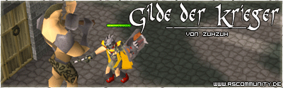Banner: Gilde der Krieger